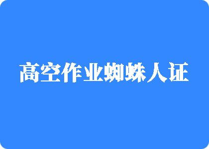 猛操骚逼高空作业蜘蛛人证